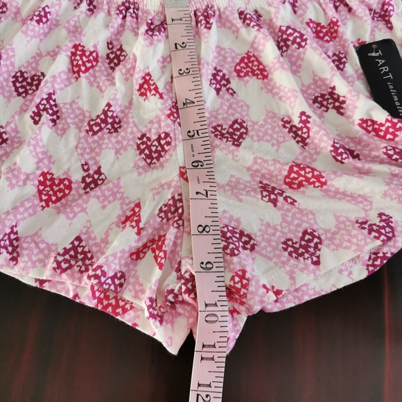 Tj Maxx Tart Intimates Heart Sleep Shorts Size Med - Picture 6 of 6